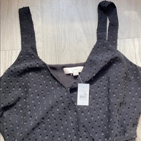 LOFT Black wrap tank - Picture 2 of 2